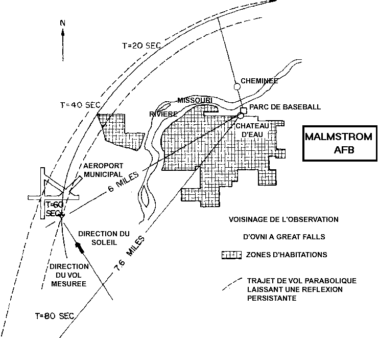 Tentative d'explication de l'observation par la réflexion sur deux avions [Condon 1969]