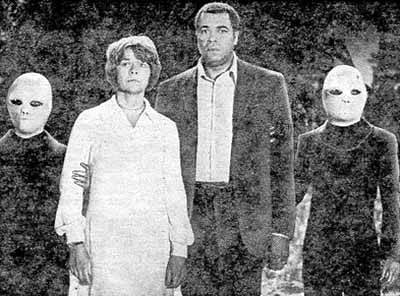 Image de The UFO Incident, téléfilm de en 1976 retraçant l'histoire des Hill, avec      Estelle Parsons et James Earl Jones