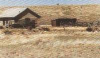 La cabane où Brazel vivait, et où Jesse A. Marcel et Sheridan Wear Cavitt      ont dû passer la nuit du le dimanche 6 juillet 1947, vue ici en Hiver.