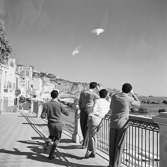 Observation de Taormina (Sicile) en été