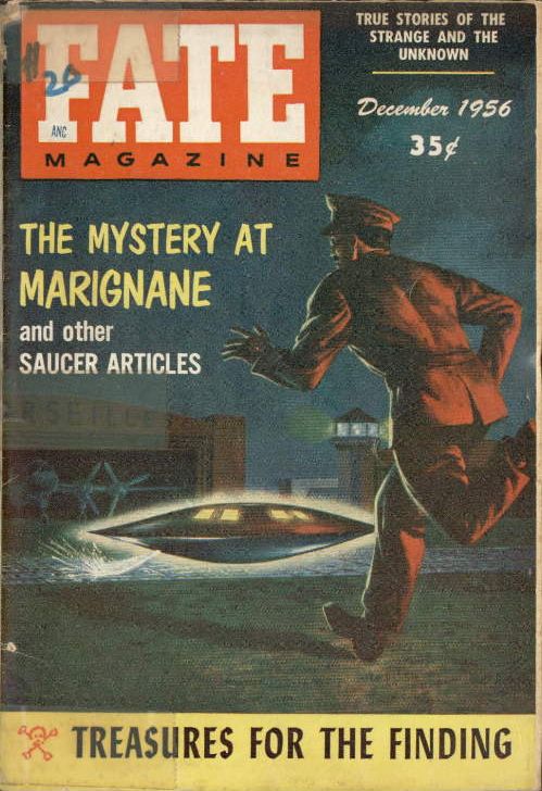 Couverture de Fate en décembre sur l'observation de l'aéroport de Marignane en octobre 1952