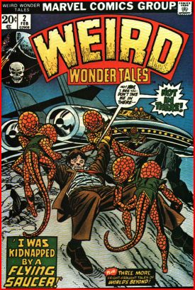 Couverture de <em>Weird - Wonder Tales</em> ce mois-ci